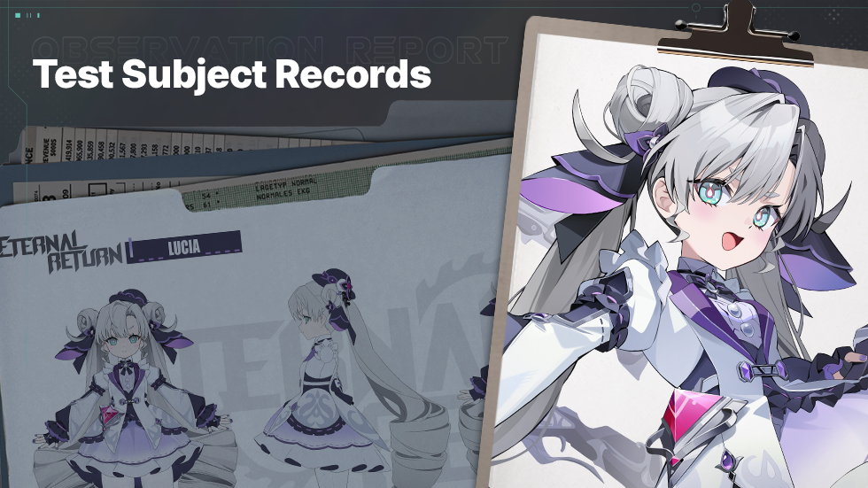 Test Subject Records - Lucia Gemma di Ferrante :: Eternal Return